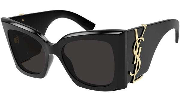 M119 Blaze occhiale da sole Saint Laurent linea monogram in nero