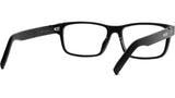 Youthful Energy Black Rectangular Eyeglasses