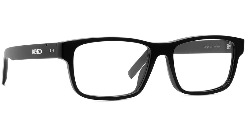 Youthful Energy Black Rectangular Eyeglasses