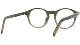 K Logo Green Round Eyeglasses