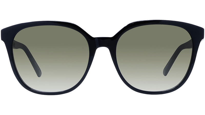 30MontaigneMini SI Black Rectangular Sunglasses