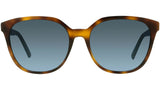 30MontaigneMini SI Havana Rectangular Sunglasses