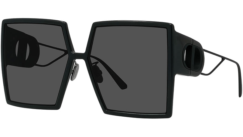 30Montaigne SU Black Square Sunglasses