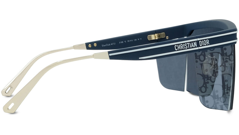 DiorClub M1U Blue Mask Sunglasses