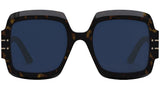 DiorSignature S1U Havana Square Sunglasses