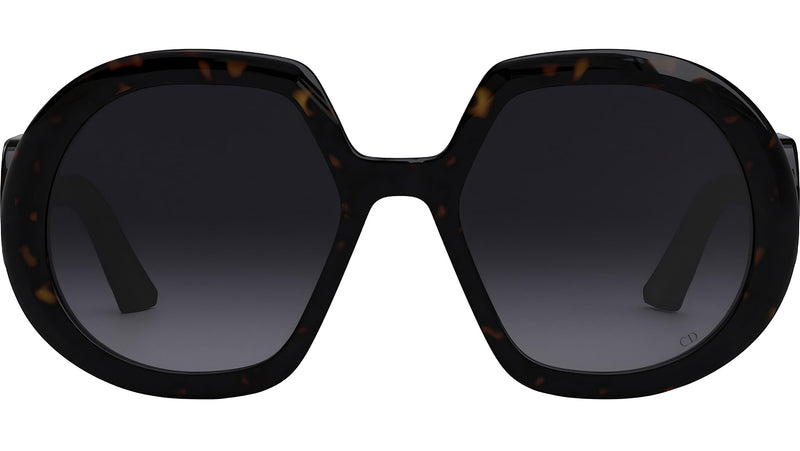 DiorBobby R1U Havana Geometric Sunglasses