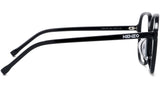 Youthful Energy Thin Black Rectangular Eyeglasses