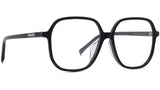 Youthful Energy Thin Black Rectangular Eyeglasses