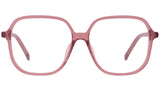 Youthful Energy Thin Rose Rectangular Eyeglasses