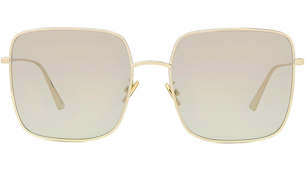 DiorStellaire  SU Yellow Geometric Sunglasses