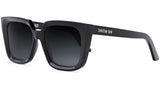 DiorMidnight S1I Black Square Sunglasses