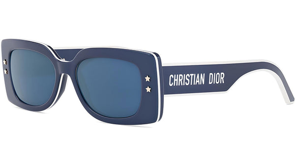 DiorPacific S1U Navy Geometric Sunglasses