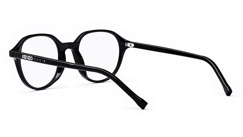 Youthful Energy Thin Black Round Eyeglasses