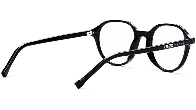 Youthful Energy Thin Black Round Eyeglasses