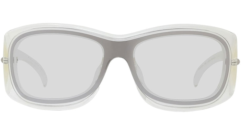 G180 Transparent Oval Sunglasses