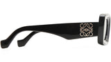 Anagram Black Rectangular Sunglasses