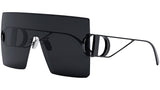 30Montaigne M1U Grey Mask Sunglasses