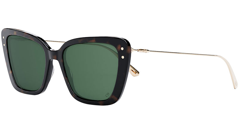 MissDior B5I Havana Butterfly Sunglasses