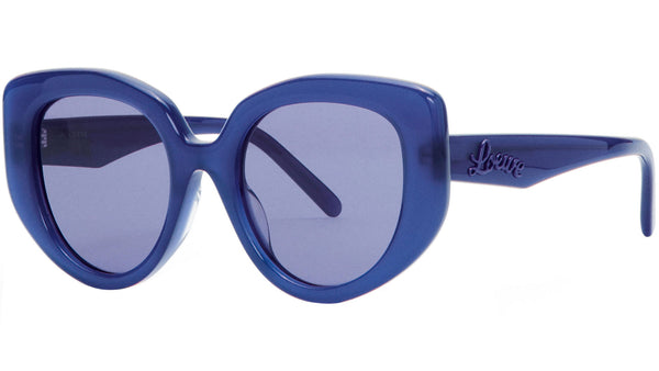 Curvy Blue Butterfly Sunglasses