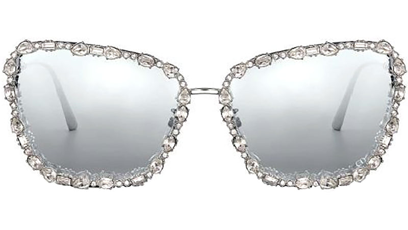 MissDior B2U Silver Butterfly Sunglasses