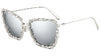 MissDior B2U Silver Butterfly Sunglasses