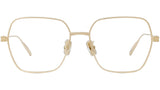 GV Speed Yellow Geometric Eyeglasses