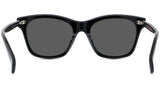 Boke Flower Black Square Sunglasses