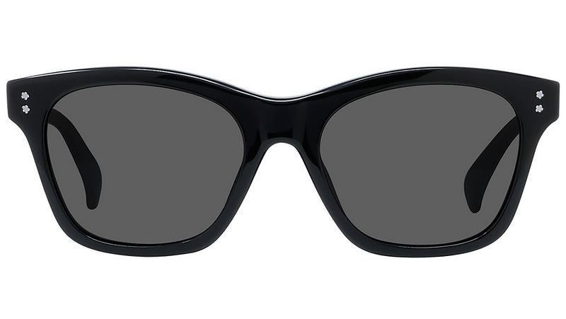 Boke Flower Black Square Sunglasses