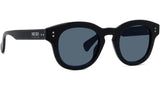 Boke Flower Black Round Sunglasses