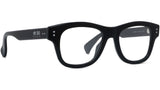 Boke Flower Black Rectangular Eyeglasses