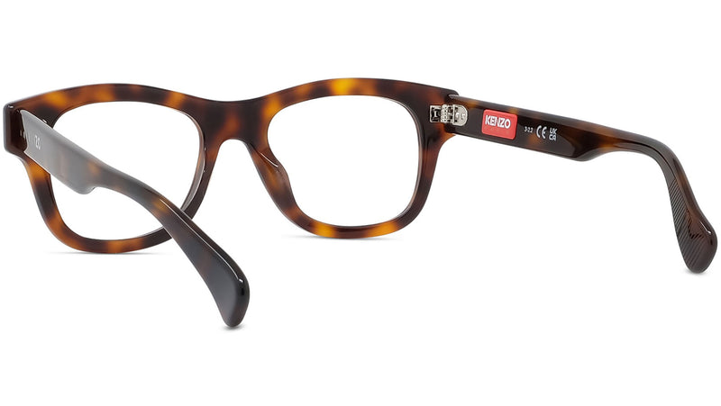 Boke Flower Havana Rectangular Eyeglasses