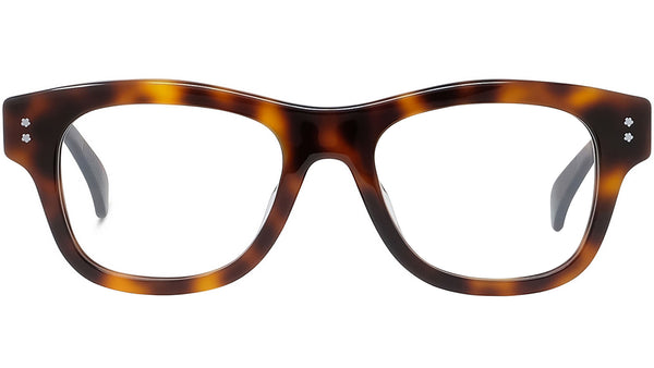 Boke Flower Havana Rectangular Eyeglasses