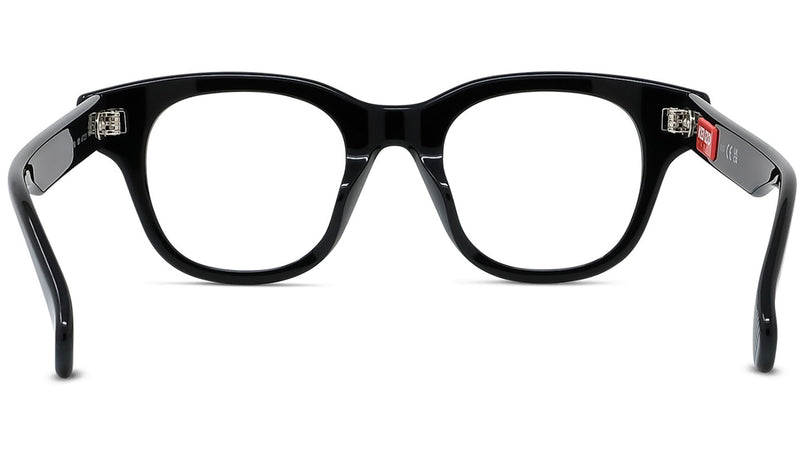 Boke Flower Black Square Eyeglasses