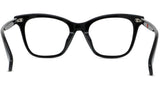 Boke Flower Black Cat Eye Eyeglasses