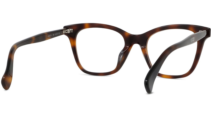 Boke Flower Havana Cat Eye Eyeglasses