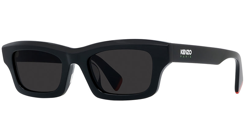 AKA Black Rectangular Sunglasses