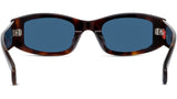 Boke Flower Havana Rectangular Sunglasses