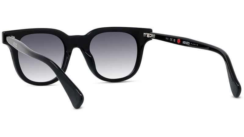 Boke Flower Black Geometric Sunglasses