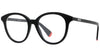 AKA Black Round Eyeglasses