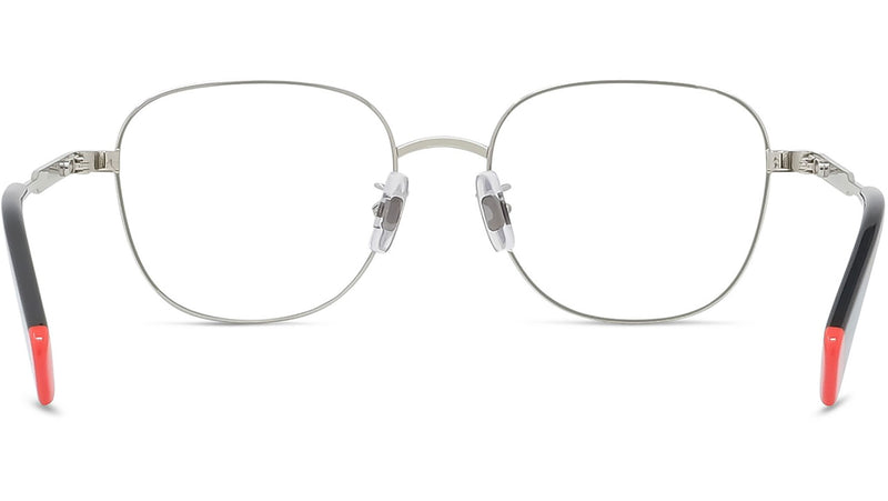 AKA Silver Square Eyeglasses