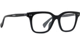 Boke Flower Black Rectangular Eyeglasses