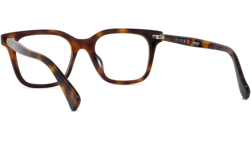 Boke Flower Havana Rectangular Eyeglasses