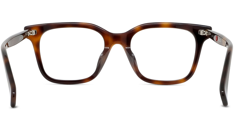 Boke Flower Havana Rectangular Eyeglasses