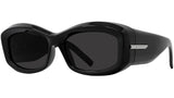 G180 Black Square Sunglasses