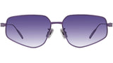 GV Speed Violet Square Sunglasses