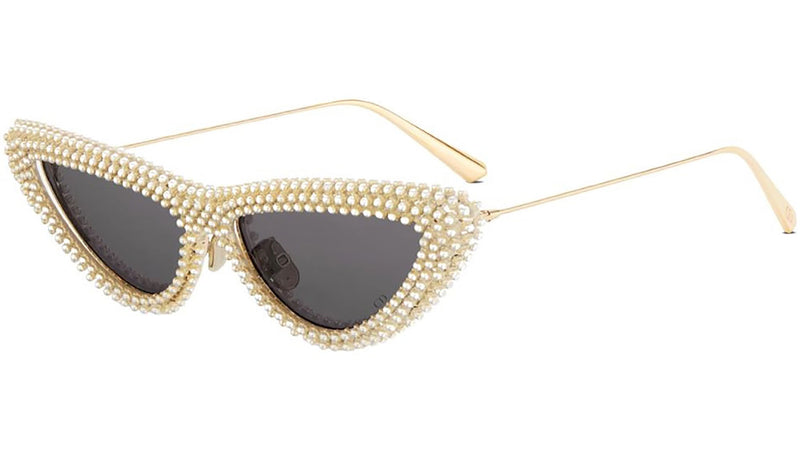 MissDior B1U Gold Cat Eye Sunglasses