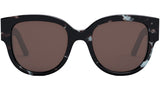 WilDior BU Havana Butterfly Sunglasses