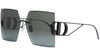 30Montaigne S7U Grey Geometric Sunglasses