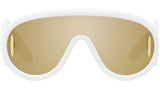 Paula's Ibiza Beige Mask Sunglasses