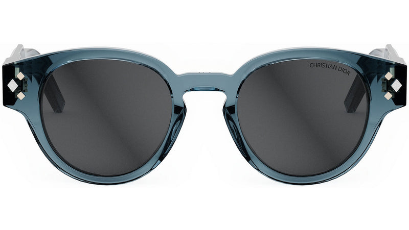 CD Diamond S2I Blue Round Sunglasses